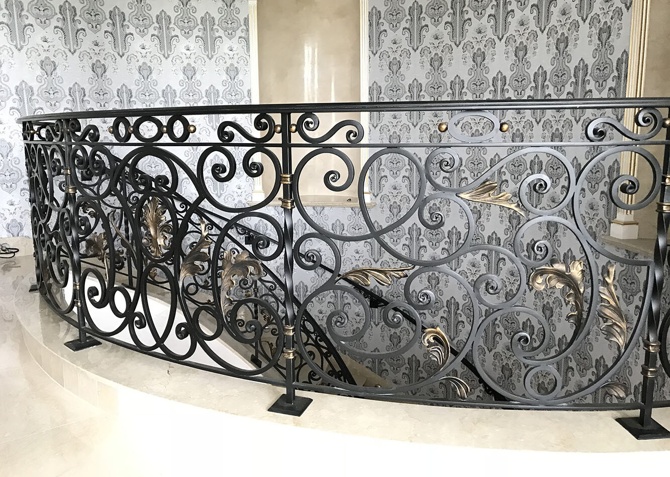 Ręcznie wykonywane balustrady kute